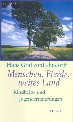 Buchcover und Innenansicht für das Buch: Menschen, Pferde, weites Land