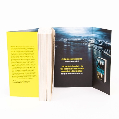 Buchcover und Innenansicht für das Buch: Bittere Nacht