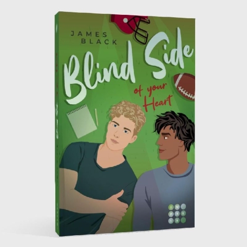 Buchcover und Innenansicht für das Buch: Blind Side of Your Heart