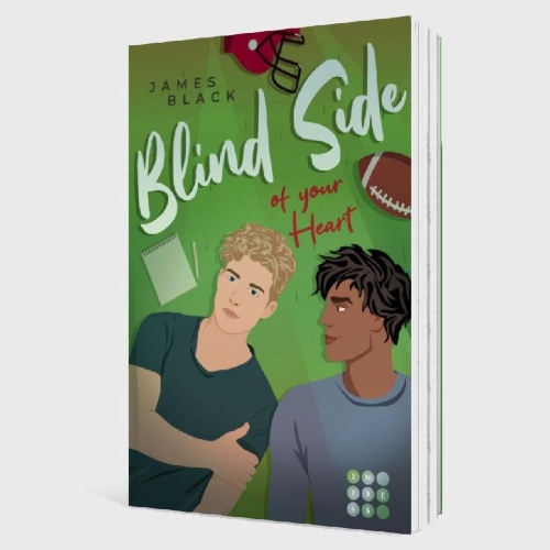 Buchcover und Innenansicht für das Buch: Blind Side of Your Heart