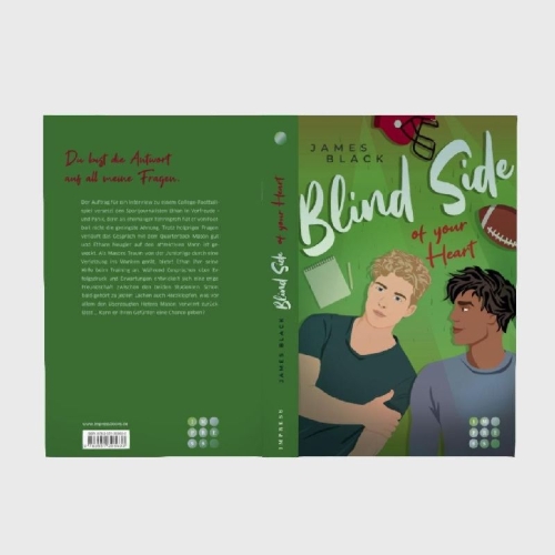 Buchcover und Innenansicht für das Buch: Blind Side of Your Heart