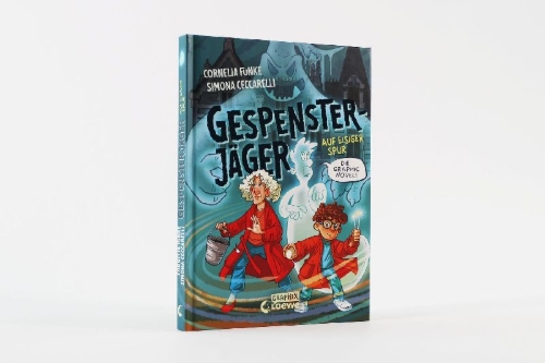 Buchcover und Innenansicht für das Buch: Gespensterjäger auf eisiger Spur (Band 1) - Die Graphic Novel