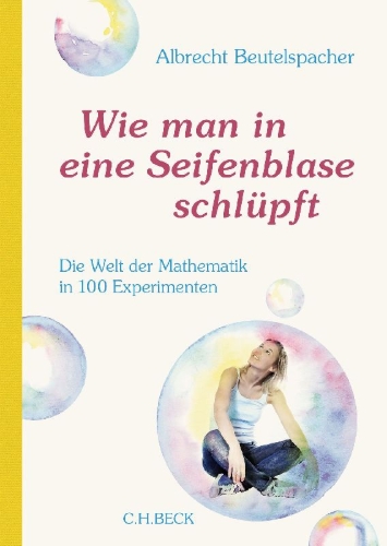Buchcover und Innenansicht für das Buch: Wie man in eine Seifenblase schlüpft