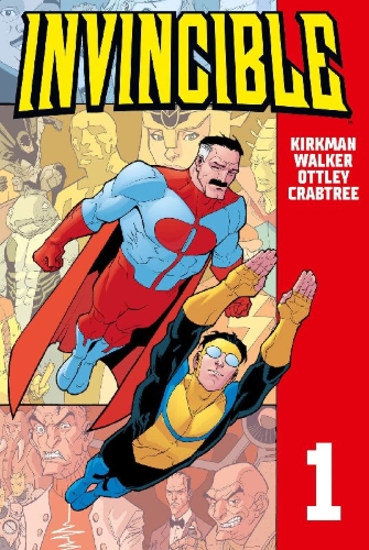 Buchcover und Innenansicht für das Buch: Invincible 1
