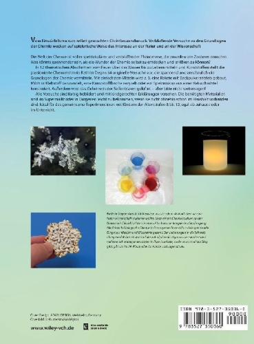 Buchcover und Innenansicht für das Buch: Chemische Spielereien