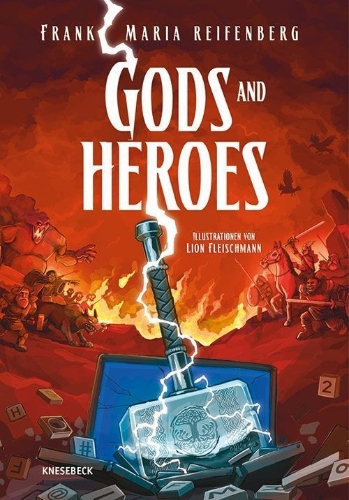 Buchcover und Innenansicht für das Buch: Gods & Heroes