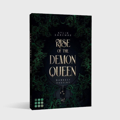 Buchcover und Innenansicht für das Buch: Rise of the Demon Queen (Darkest Destiny 2)