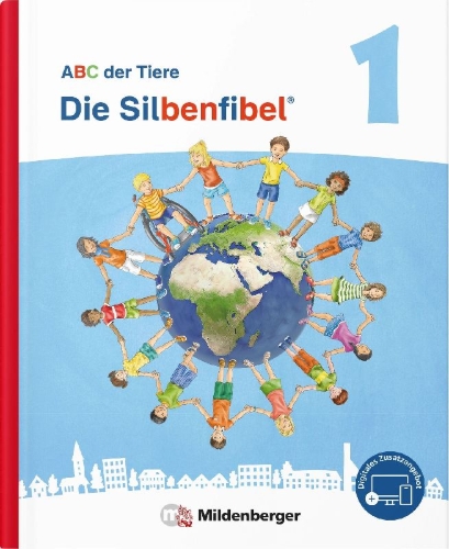 Buchcover und Innenansicht für das Buch: ABC der Tiere 1 Neubearbeitung - Die Silbenfibel®