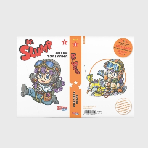 Buchcover und Innenansicht für das Buch: Dr. Slump