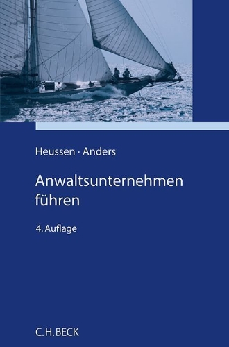 Buchcover und Innenansicht für das Buch: Anwaltsunternehmen führen