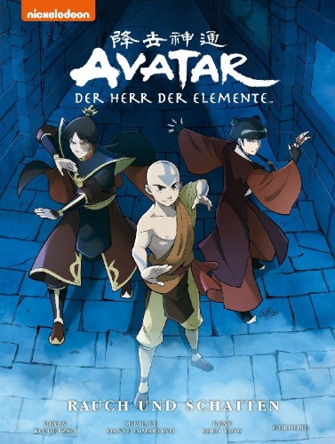 Buchcover und Innenansicht für das Buch: Avatar - Der Herr der Elemente: Premium 4