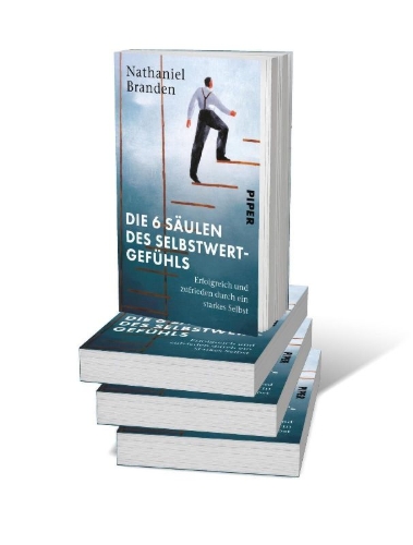 Buchcover und Innenansicht für das Buch: Die 6 Säulen des Selbstwertgefühls