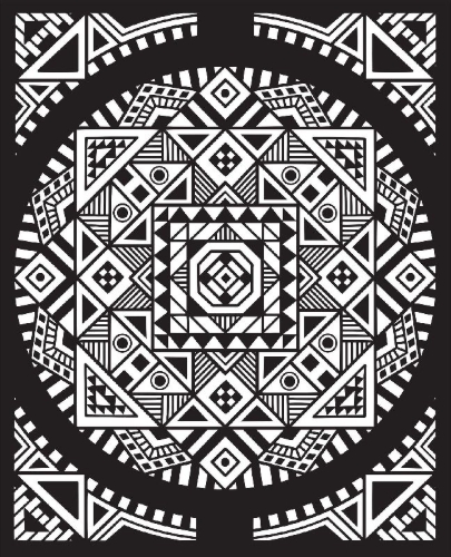 Buchcover und Innenansicht für das Buch: Mein Farbenzauber-Malbuch: Mandalas