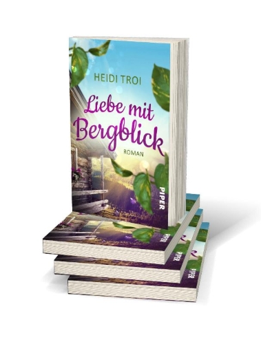 Buchcover und Innenansicht für das Buch: Liebe mit Bergblick