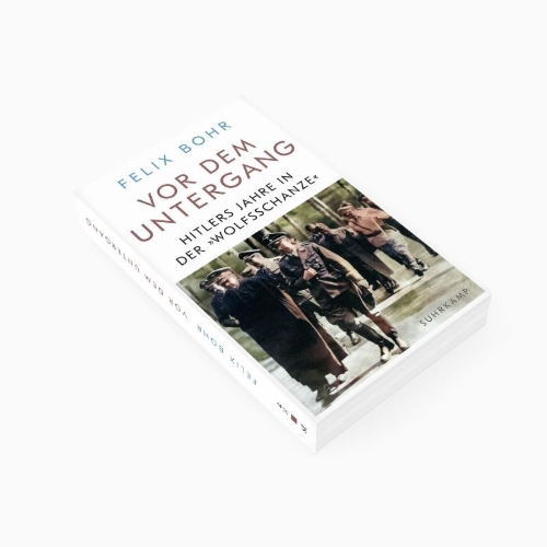 Buchcover und Innenansicht für das Buch: Vor dem Untergang