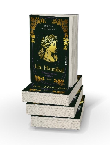 Buchcover und Innenansicht für das Buch: Ich, Hannibal