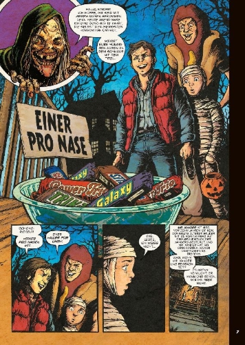 Buchcover und Innenansicht für das Buch: Creepshow Vol. 1
