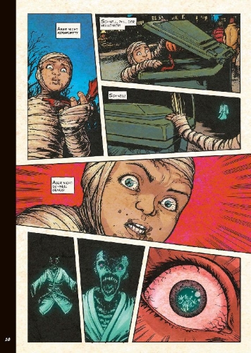 Buchcover und Innenansicht für das Buch: Creepshow Vol. 1