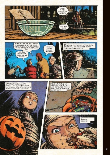 Buchcover und Innenansicht für das Buch: Creepshow Vol. 1