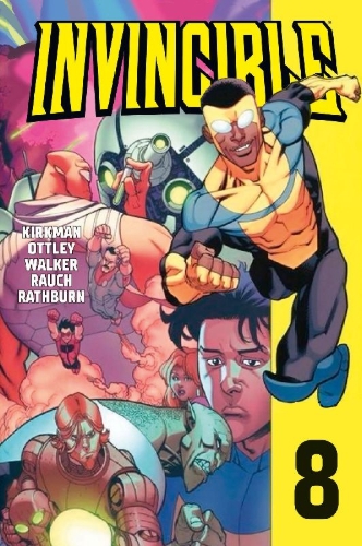 Buchcover und Innenansicht für das Buch: Invincible 8
