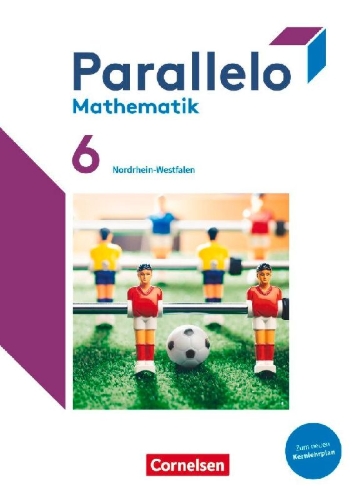 Buchcover und Innenansicht für das Buch: Parallelo 6. Schuljahr. Nordrhein-Westfalen - Schülerbuch