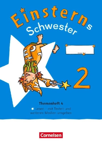 Buchcover und Innenansicht für das Buch: Einsterns Schwester - Sprache und Lesen 2. Schuljahr. Themenheft 4 - Verbrauchsmaterial