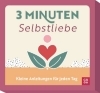 Buchcover und Innenansicht für das Buch: Inspirationskarten: 3-Minuten Selbstliebe