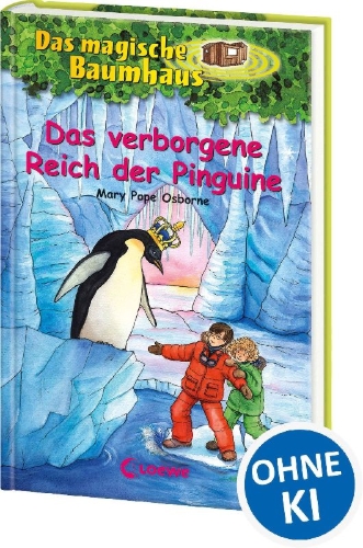 Buchcover und Innenansicht für das Buch: Eve of the Emperor Penguin