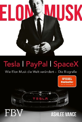 Buchcover und Innenansicht für das Buch: Elon Musk