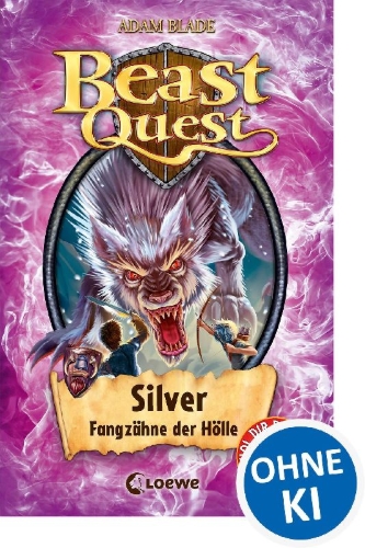 Buchcover und Innenansicht für das Buch: Beast Quest 52 - Silver, Fangzähne der Hölle