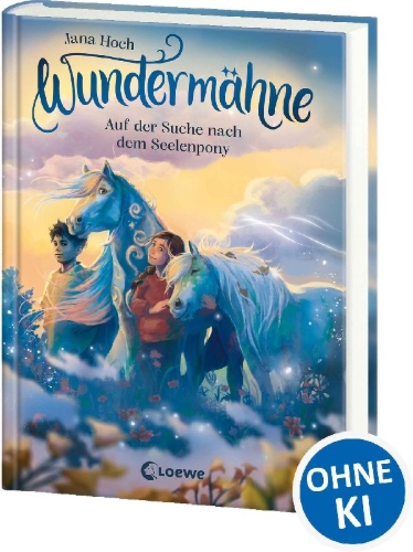 Buchcover und Innenansicht für das Buch: Wundermähne (Band 2) - Auf der Suche nach dem Seelenpony