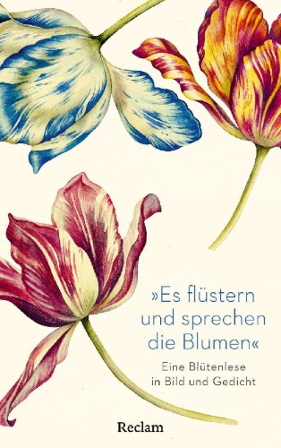 Buchcover und Innenansicht für das Buch: 'Es flüstern und sprechen die Blumen'