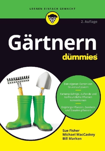 Buchcover und Innenansicht für das Buch: Gärtnern für Dummies