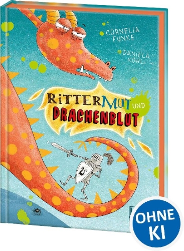 Buchcover und Innenansicht für das Buch: Rittermut und Drachenblut