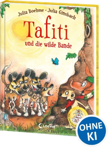 Buchcover und Innenansicht für das Buch: Tafiti und die wilde Bande (Band 20)