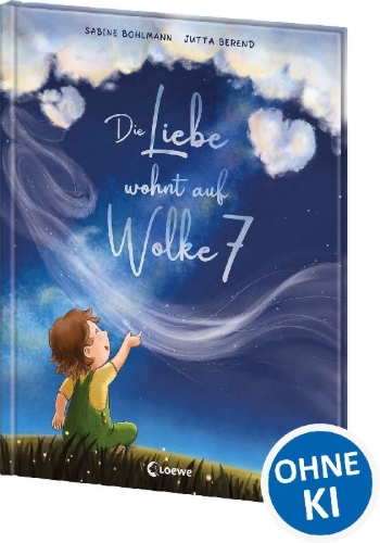 Buchcover und Innenansicht für das Buch: Die Liebe wohnt auf Wolke 7