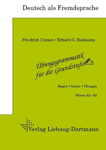 Buchcover und Innenansicht für das Buch: Übungsgrammatik für die Grundstufe