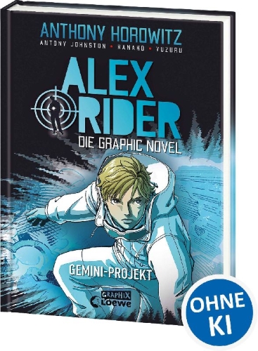 Buchcover und Innenansicht für das Buch: Alex Rider - Point Blanc - The Graphic Novel