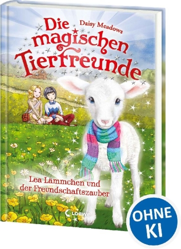 Buchcover und Innenansicht für das Buch: Die magischen Tierfreunde (Band 13) - Lea Lämmchen und der Freundschaftszauber