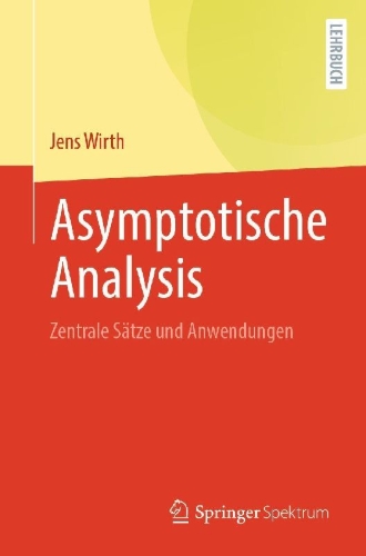 Buchcover und Innenansicht für das Buch: Asymptotische Analysis