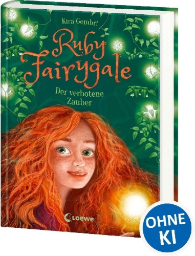 Buchcover und Innenansicht für das Buch: Ruby Fairygale (Band 5) - Der verbotene Zauber