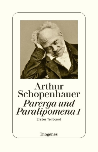 Buchcover und Innenansicht für das Buch: Parerga und Paralipomena I