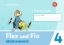Buchcover und Innenansicht für das Buch: Flex und Flo 4. Trainingsheft