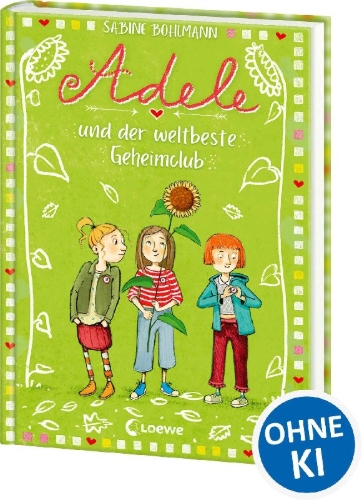 Buchcover und Innenansicht für das Buch: Adele und der weltbeste Geheimclub (Band 3)