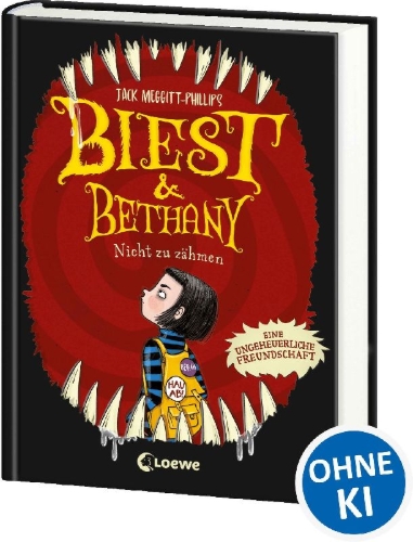 Buchcover und Innenansicht für das Buch: The Beast And The Bethany