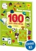 Buchcover und Innenansicht für das Buch: 100 Jeux Amusants - Saint-Nicolas
