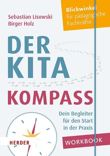 Buchcover und Innenansicht für das Buch: Der Kita-Kompass. Workbook