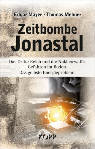 Buchcover und Innenansicht für das Buch: Zeitbombe Jonastal