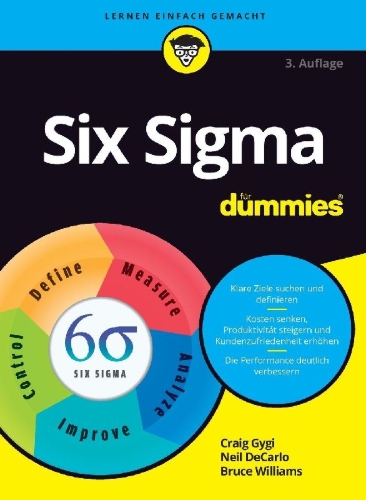 Buchcover und Innenansicht für das Buch: Six Sigma für Dummies