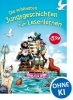 Buchcover und Innenansicht für das Buch: Die schönsten Jungsgeschichten zum Lesenlernen
